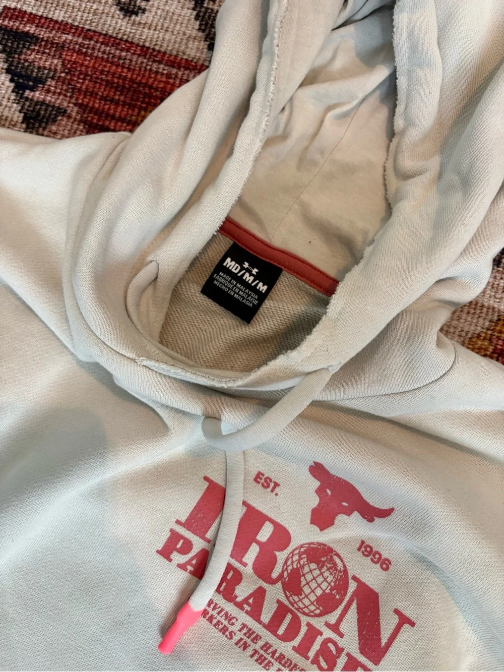 Men’s medium Under Armour Project Rock hoodie